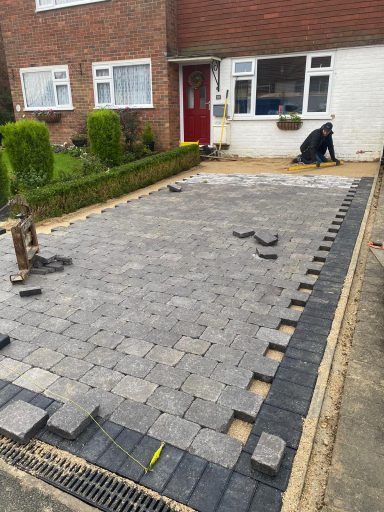 Driveway installation