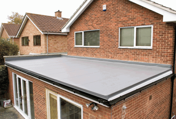 Flat roofing